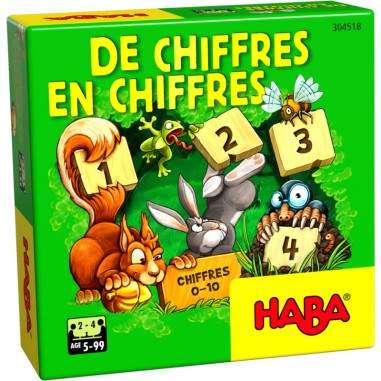 De chiffres en chiffres - Jeux de société - Haba