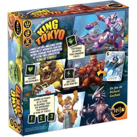 King of Tokyo - jeu de plateau et de dés - Iello