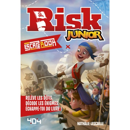 Escape Book - Risk Junior - 404 Editions - Jeux de société - 404 Éditions