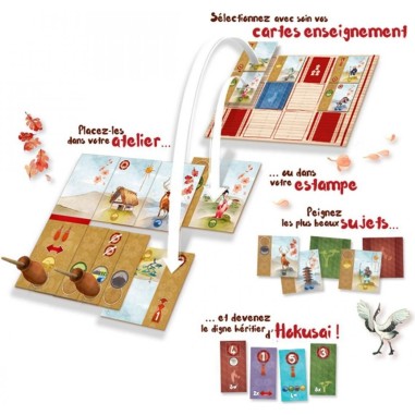 Kanagawa - Jeu de société - Iello