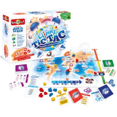 Climat Tic Bioviva - Jeu de société Made in France - Bioviva Editions