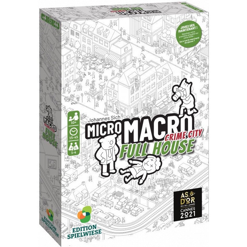 Micro Macro Crime City : Full House Spielwiese
