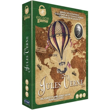 Jules Verne : Le Tour du Monde en 80 Jours - Escape GameEsprit Jeu - Citel Games