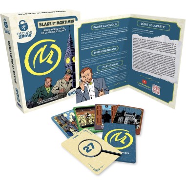 Escape Game Blake et Mortimer La Marque Jaune - Jeu d'enquête - Citel Games