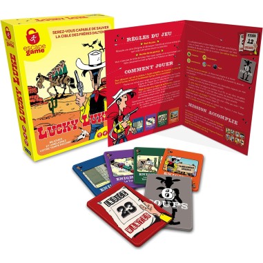 Escape Game Lucky Luke La balade des Dalton - Jeu d'enquête - Citel Games