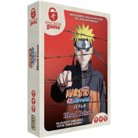 Escape Game - Naruto: Blood Prison - Jeux de société - Citel Games