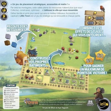 Little town - jeu de placement d'ouvriers - Iello