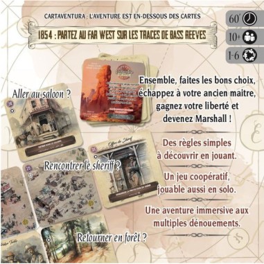 Cartaventura: Oklahoma - Jeux de société - Blam