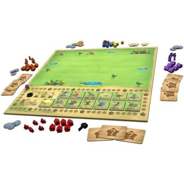 Little town - jeu de placement d'ouvriers - Iello