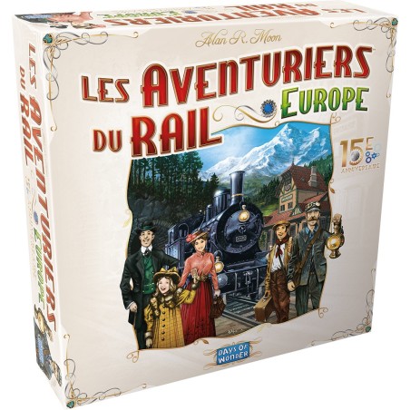 Les aventuriers du rail europe : 15ème anniversaire - asmodée - Days of Wonder