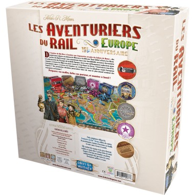 Les aventuriers du rail europe : 15ème anniversaire - asmodée - Days of Wonder