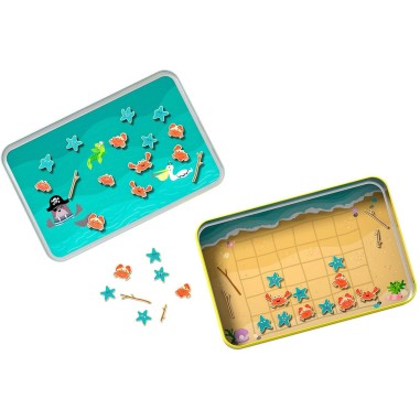 Jeux de voyage - 4 À la plage - Un jeu - Haba