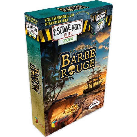 Escape Room - Le Trésor de Barbe Rouge - Jeux de société - Riviera Games - Identity Games