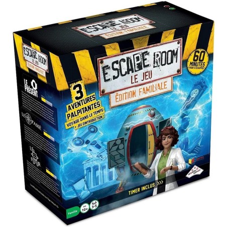 Escape Room - Le Voyage dans le temps - Riviera Games - Jeux de société - Identity Games
