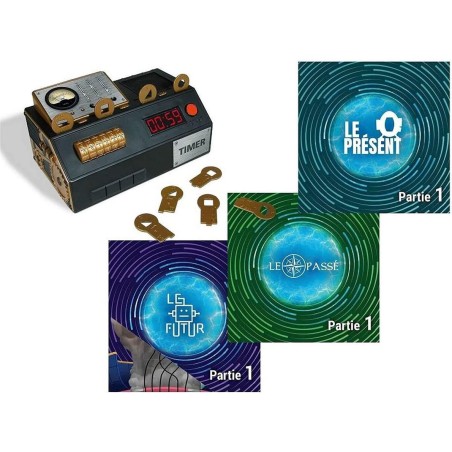 Escape Room - Le Voyage dans le temps - Riviera Games - Jeux de société - Identity Games