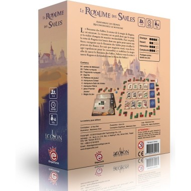 Le Royaume des Sables - Jeu de Cartes - Légion Distribution
