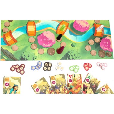 Sakura - Reiner Knizia - Jeu de Stratégie - Origames