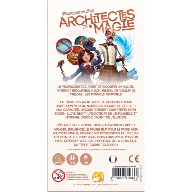 Professor Evil & Les Architectes de la Magie - Jeu de société - Funforge - Asmodée