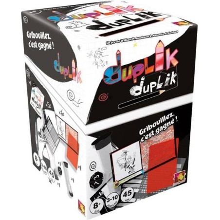 Duplik - jeu d'ambiance et de dessin - Asmodée - Asmodée