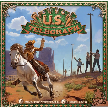 Us Telegraph - Jeu de Stratégie - Supermeeple
