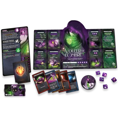Dice Throne S1 - Pyromancienne Vs Voleur de l'Ombre - Jeu de DésEsprit Jeu - Lucky Duck Games