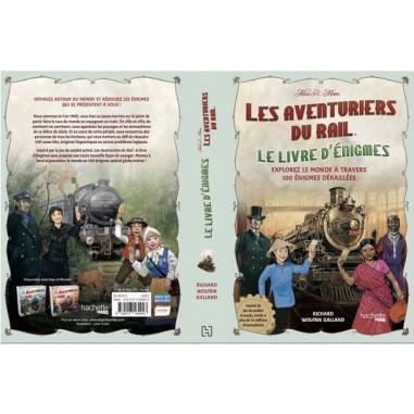 Les Aventuriers du Rail: Le Livre d’énigmes - Jeux de société - Hachette Heroes