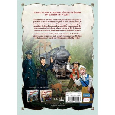 Les Aventuriers du Rail: Le Livre d’énigmes - Jeux de société - Hachette Heroes