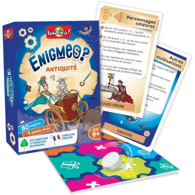 Enigmes - Antiquité - Jeux de société - Bioviva Editions