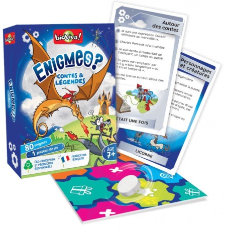 Enigmes - Contes et Légendes - Jeux de société - Bioviva Editions