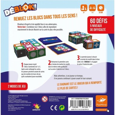 Déblok - Jeux de société - Foxmind Games