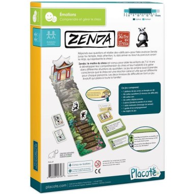 Zenda le maître du stress - Jeu éducatif - Placote