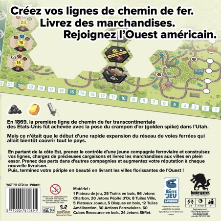 Whistle Stop - Jeu de Développement Trains - La Boite de Jeu