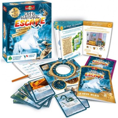 Défis Nature Escape - Légendes et Mythologies - Jeux de société - Bioviva Editions