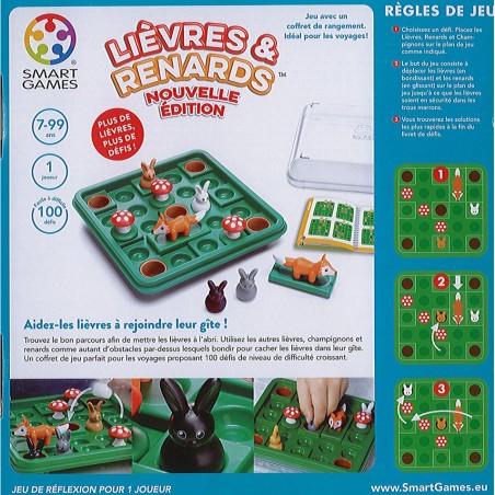 Lièvres & Renards - Nouvelle Edition - Jeux de société - Smart Games