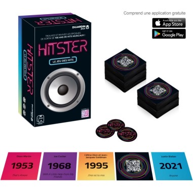 Hitster - Dujardin / TF1 Game - Jeux de société - Jumbo Diset