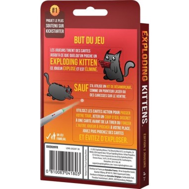 : édition 2 joueurs - Jeux de société - Exploding Kittens
