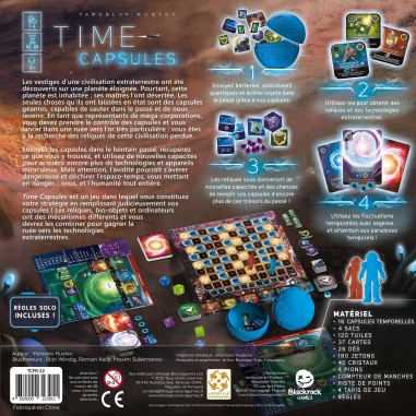Time Capsules - Jeux de société - Lifestyle