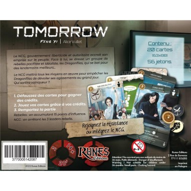 Tomorrow - Runes Editions - Jeux de société - Rune éditions