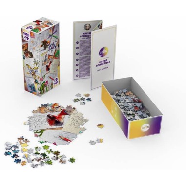 Puzzle Universe Making of Monsters - 1000 pièces - Puzzle - Iello