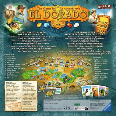 La course vers El Dorado - Jeux de société - Ravensburger