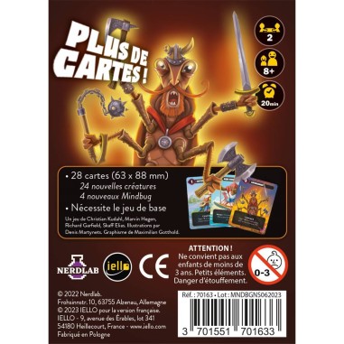 Mindbug - Nouveaux Serviteurs - Jeux de société - Iello