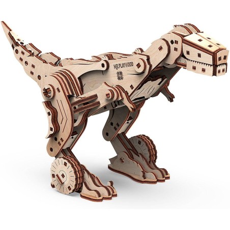 Maquette Dinocar mobile 3D en bois - Puzzle - Mr. Playwood