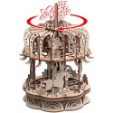 Maquette Carrousel mobile 3D en bois - Mr. Playwood