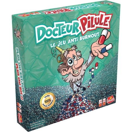 Docteur Pilule - Jeu de société - Fantastic Lombric - Goliath