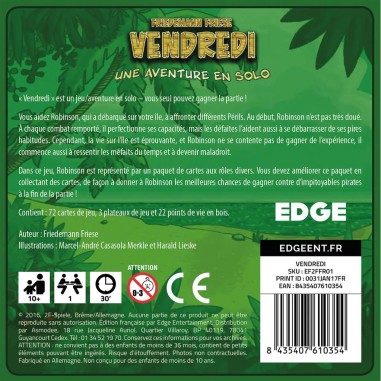 Vendredi - Jeux de société - Edge