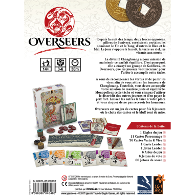 Overseers - Jeu de société - Igiari