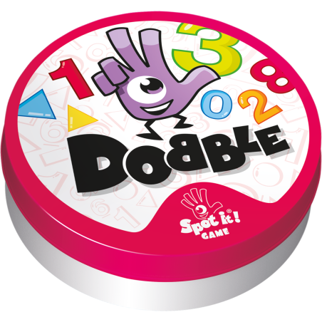 Dobble 123 - Blister Eco - Un jeu Zygomatic - Asmodée