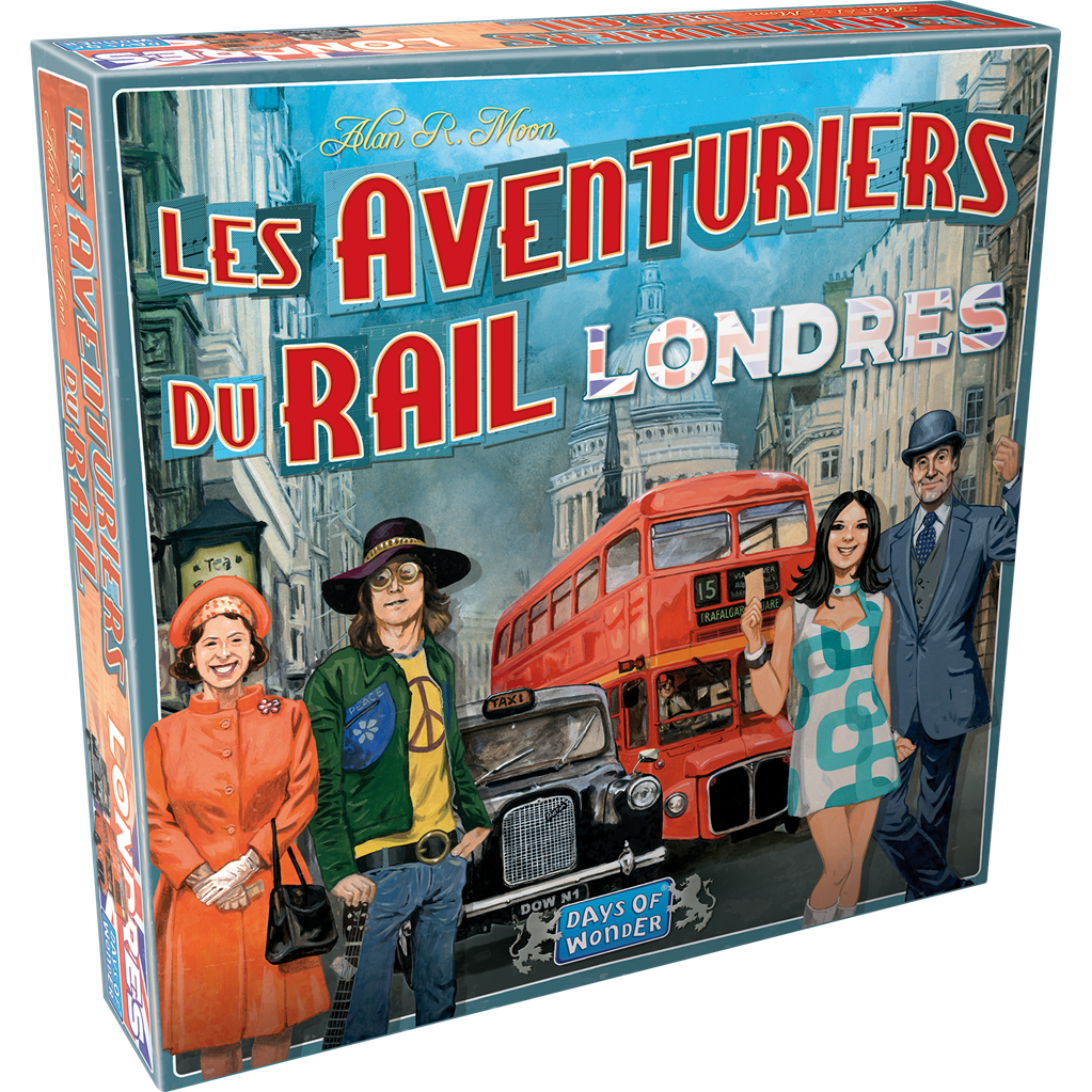 Les Aventuriers du Rail Londres Days of Wonder