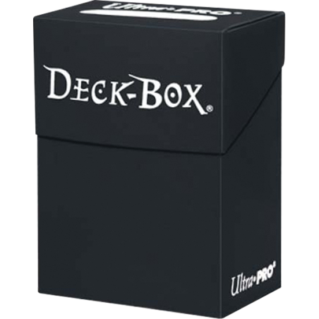 : Deck box 75 cartes noir nacré - Ultra Pro