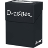 Ultra-pro : Deck box 75 cartes noir nacré - Ultra Pro